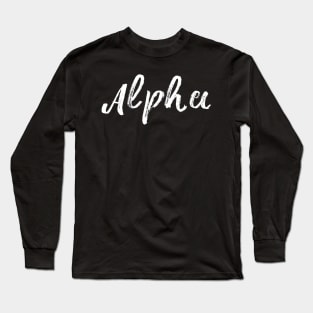 Alpha Long Sleeve T-Shirt